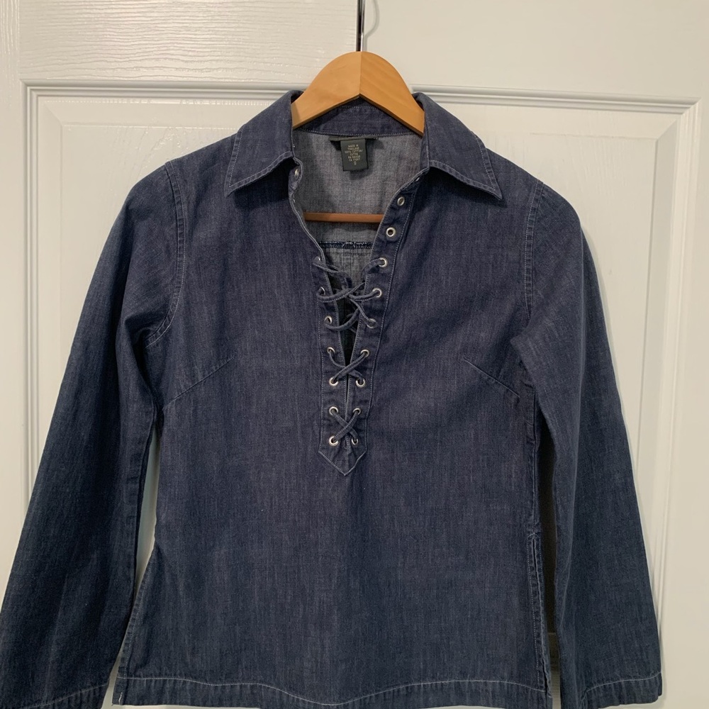 Denim Top Size Small